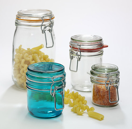 Coloured Storage Jars